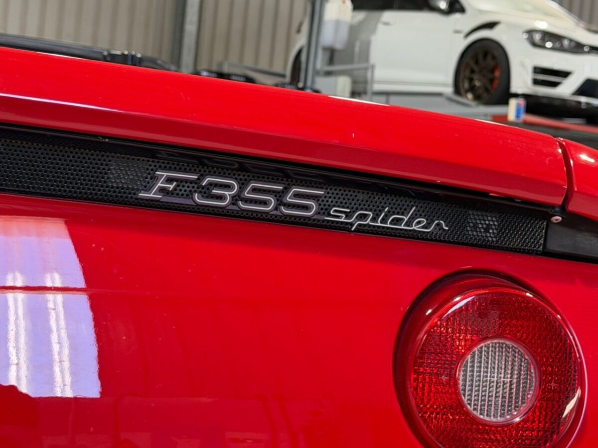 1996 FERRARI 355 F355 Spider Manual