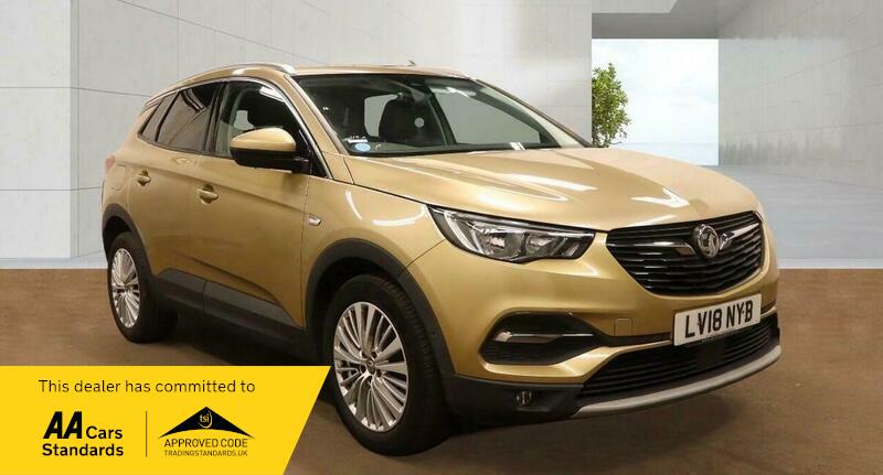 2018 Vauxhall Grandland X 1.2 Turbo Sport Nav Euro 6 (s/s) 5dr