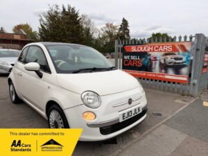 2013 Fiat 500 1.2 Lounge Hatchback 3dr Petrol Manual Euro 4 (69 bhp)
