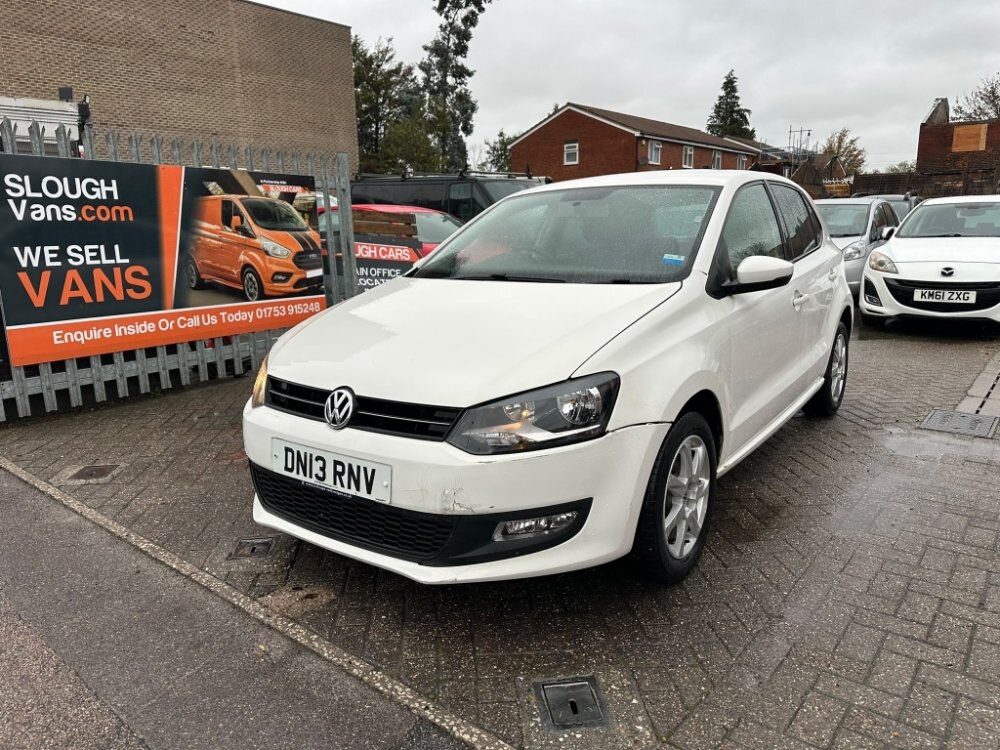 2013 Volkswagen Polo 1.2 Match Hatchback 5dr Petrol Manual Euro 5 (60 ps)